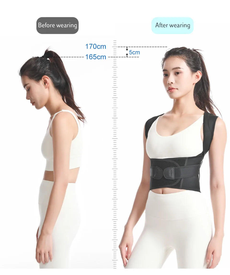 Aolikes® Adjustable Back Posture Belt -Unisex