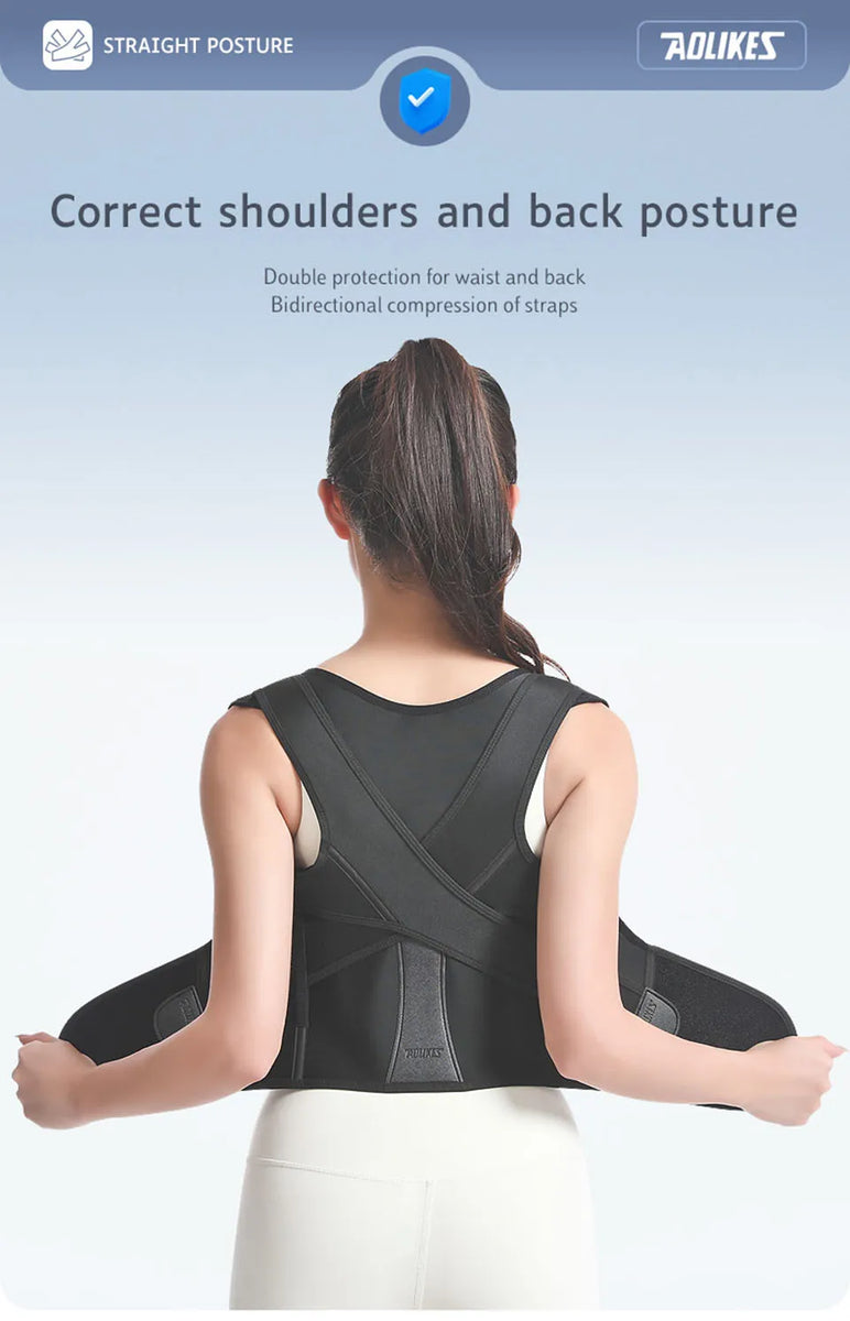 Aolikes® Adjustable Back Posture Belt -Unisex